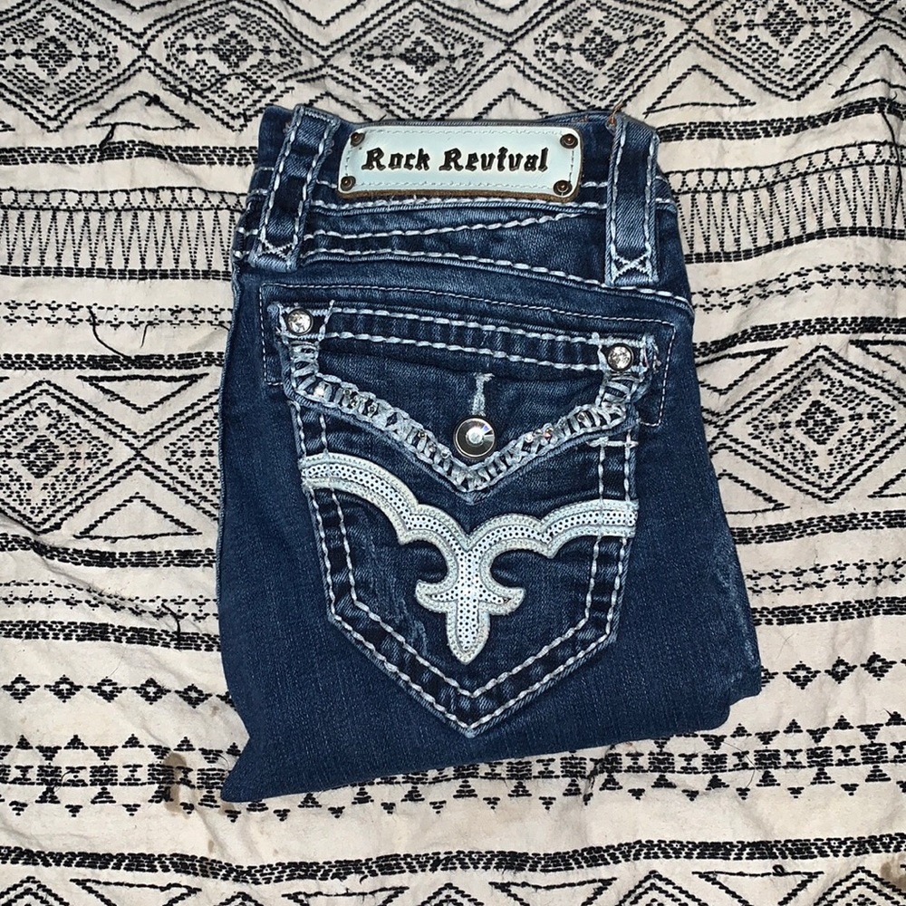 May Rock Revival Skinny Jeans